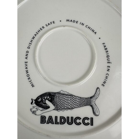 ANTHROPOLOGIE Plate Florence BALDUCCI Lady Finery RARE! 10.75" D Crimpled Edge - Picture 11 of 12